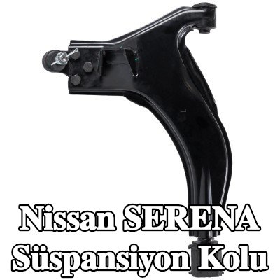 FEBI BILSTEIN Ön Aks Sol Süspansiyon Kolu, Çelik, bilyeli mafsal ile, lastik yatağı ile — 2000 Nissan Serena