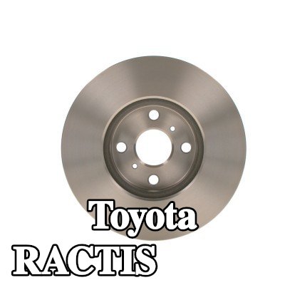 BOSCH القطر الخارجي لقرص المكابح: 275mm, مُهوى, مشحم — Toyota Ractis