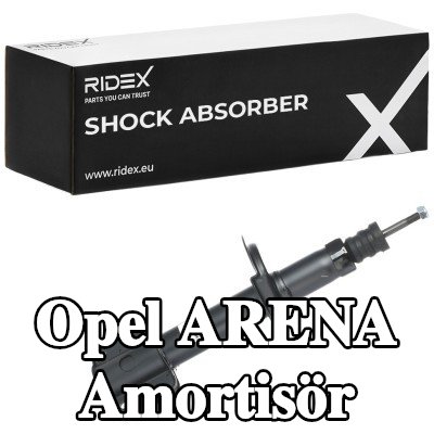RIDEX Amortisör Ön Aks Sağ, Yağ Basıncı, Süspansiyon Dikmesi — Opel Arena