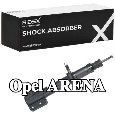 RIDEX ممتص صدمات المحور الأمامي الأيمن, ضغط الزيت, دعامة نظام التعليق — Opel Arena