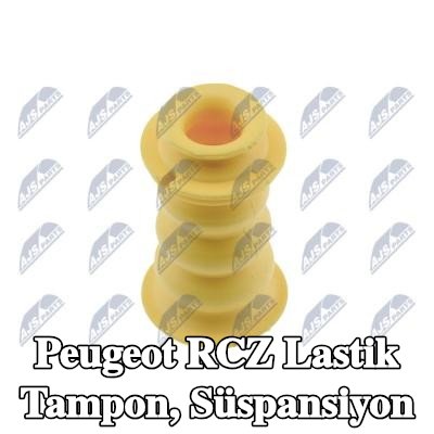 NTY Lastik tampon, süspansiyon Arka aks — Peugeot Rcz