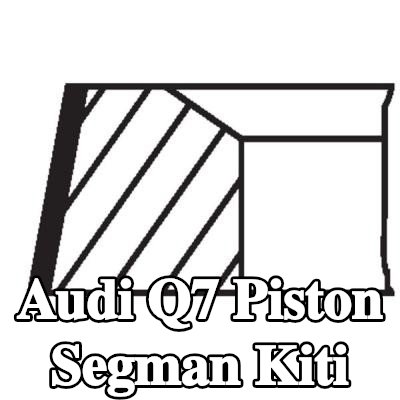 MAHLE Piston Segman Kiti — Audi Q7