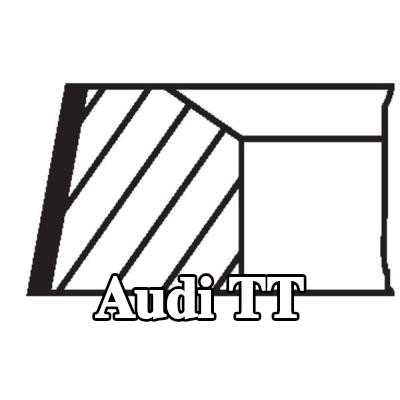 MAHLE مجموعة حلقات المكبس — Audi Tt