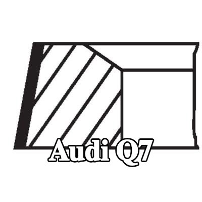 MAHLE مجموعة حلقات المكبس — Audi Q7
