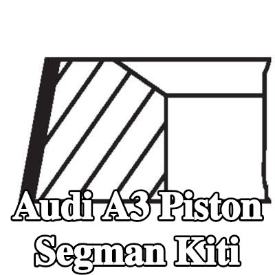 MAHLE Piston Segman Kiti — Audi A3
