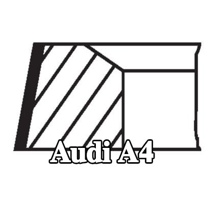 MAHLE مجموعة حلقات المكبس — Audi A4