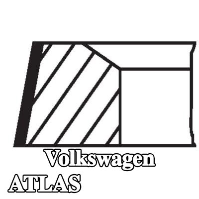 MAHLE مجموعة حلقات المكبس — Volkswagen Atlas