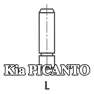 FRECCIA أدلة الصمامات — Kia Picanto