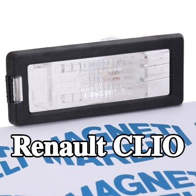 MAGNETI MARELLI إضاءة لوحة الأرقام مركزية — 1997 Renault Clio