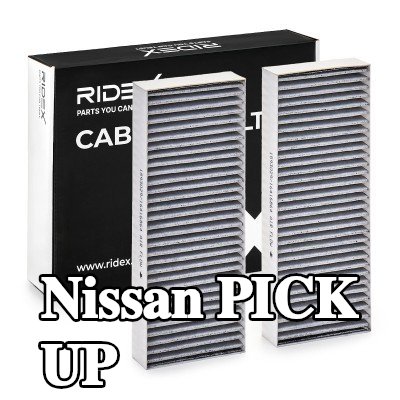 RIDEX مرشح حبوب اللقاح مرشح الكربون المنشط, مرشح الجسيمات — 1997 Nissan Pick Up