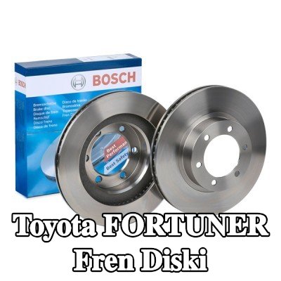 BOSCH Fren diski Dış Çap: 337, 8mm, Havalandırmalı, Yağlanmış — Toyota Fortuner