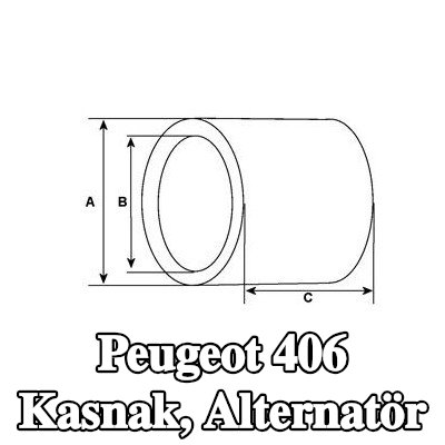 HC-Cargo Kasnak, alternatör — 1998 Peugeot 406
