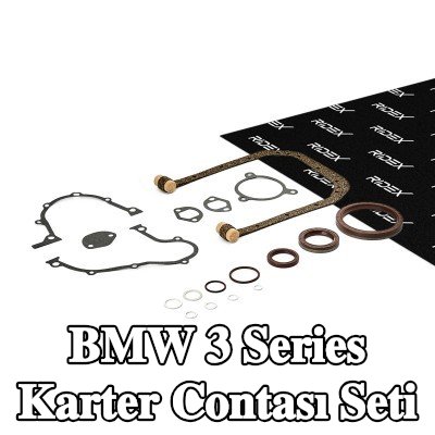 RIDEX Krank mili contalı karter conta seti — 1990 BMW 3 Series
