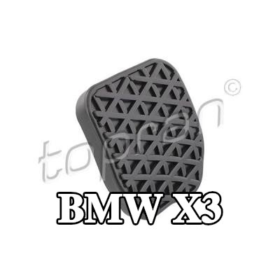 TOPRAN وسادة دواسة القابض وسادة دواسة مطاطية — BMW X3