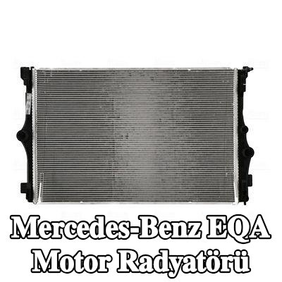NISSENS Kapaksız motor radyatörü, contasız/sızdırmazlık elemanı olmadan — Mercedes-Benz Eqa