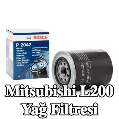 BOSCH Yağ filtresi — Mitsubishi L200