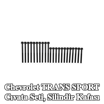KAMOKA Cıvata seti, silindir kafası — Chevrolet Trans Sport