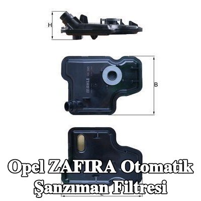 MAHLE Otomatik şanzıman filtresi — Opel Zafira