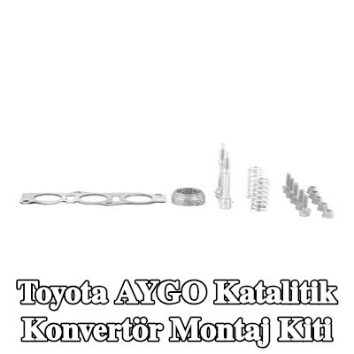WALKER Katalitik konvertör montaj kiti — Toyota Aygo