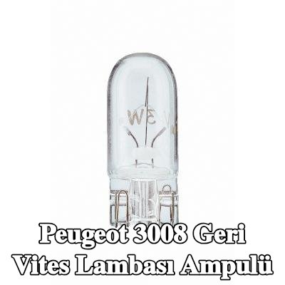 PHILIPS Geri vites lambası ampulü — Peugeot 3008