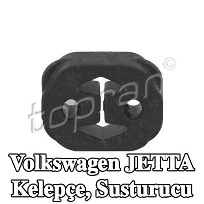 TOPRAN Kelepçe, susturucu — 2005 Volkswagen Jetta