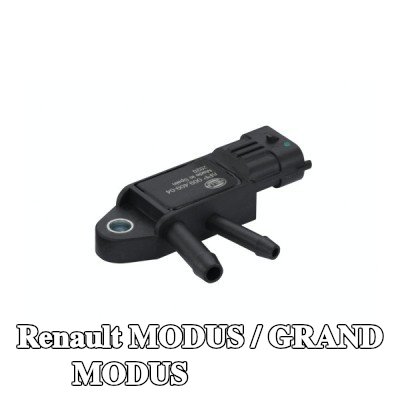HELLA مستشعر ضغط العادم - قبل مرشح جسيمات السخام — Renault Modus / Grand Modus