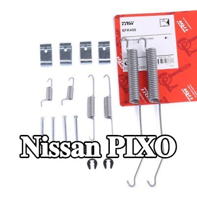 TRW طقم تركيب أحذية الفرامل — Nissan Pixo