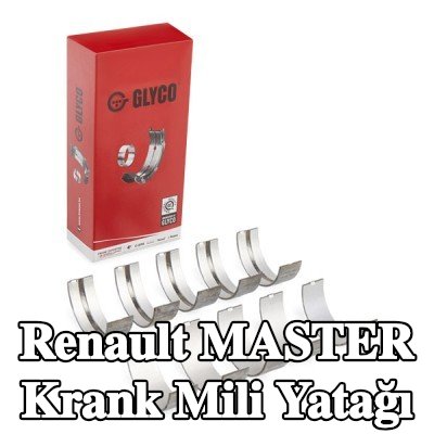 GLYCO Çelik tabanlı alüminyum alaşımlı krank mili yatağı — 2011 Renault Master