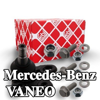 FEBI BILSTEIN وصلة كروية OE Turbo جديدة, المحور الأمامي الأيسر, المحور الأمامي الأيمن, 15, 4mm, مع مسامير/براغي, مع غسالات — Mercedes-Benz Vaneo