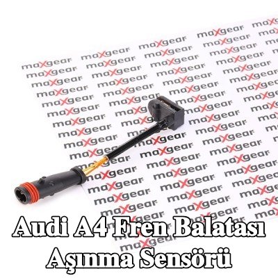 MAXGEAR Ön aks fren balatası aşınma sensörü, Arka Aks — 1997 Audi A4