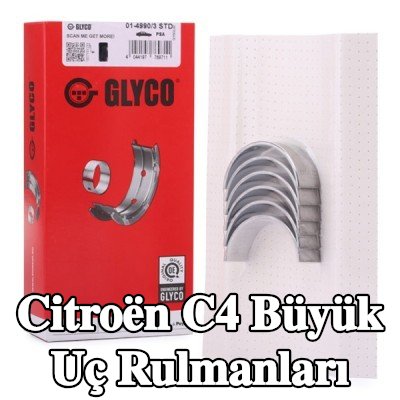 GLYCO Büyük Uç Yatakları Çelik tabanlı alüminyum alaşımı — Citroën C4