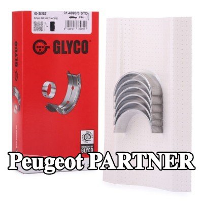 GLYCO محامل الطرف الكبير من سبائك الألومنيوم على قاعدة فولاذية — Peugeot Partner