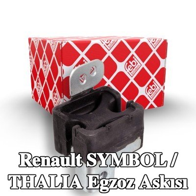 FEBI BILSTEIN Egzoz askısı Ön Aks — Renault Symbol / Thalia