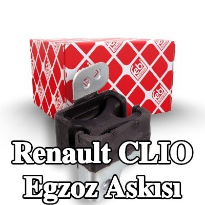FEBI BILSTEIN Egzoz askısı Ön Aks — 2017 Renault Clio