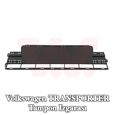 VAN WEZEL Çamurluk ızgarası Ön, park yardımı deliği/delikleri olmadan (paralel park) — Volkswagen Transporter