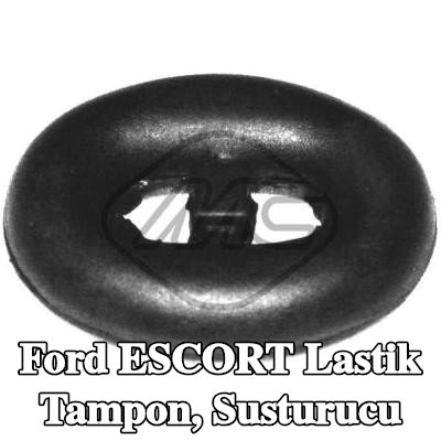 Metalcaucho Lastik tampon, susturucu — 1991 Ford Escort