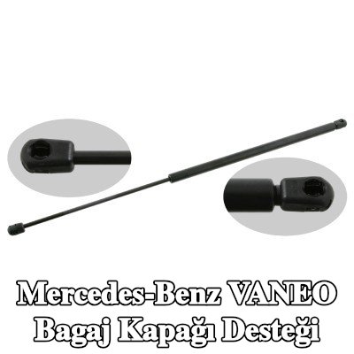 FEBI BILSTEIN Bagaj kapağı amortisörü (Her iki taraf), 695mm — Mercedes-Benz Vaneo