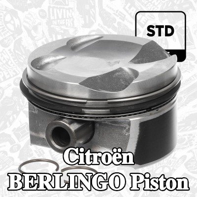 ET ENGINETEAM Piston pimli piston, piston segmanları ile — 2012 Citroën Berlingo