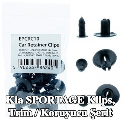 EINPARTS Klips, trim / koruyucu şerit — 2015 Kia Sportage