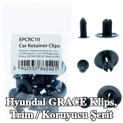 EINPARTS Klips, trim / koruyucu şerit — Hyundai Grace