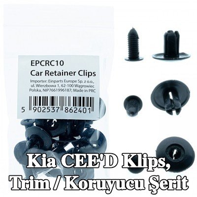 EINPARTS Klips, trim / koruyucu şerit — Kia Cee'd