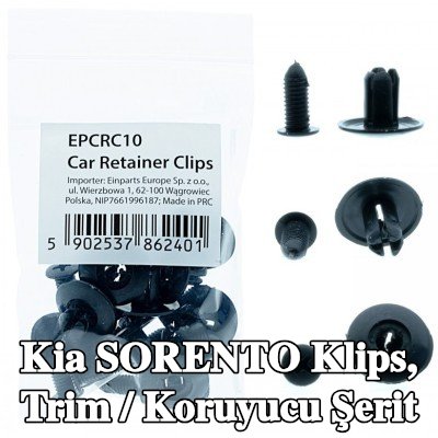 EINPARTS Klips, trim / koruyucu şerit — Kia Sorento