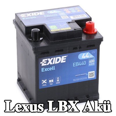 EXIDE Excell Akü — Lexus Lbx