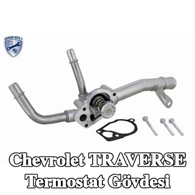 VEMO Conta/sızdırmazlık elemanı ile termostat muhafazası, termostatlı — Chevrolet Traverse