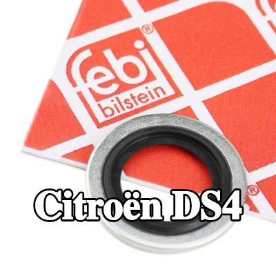 FEBI BILSTEIN حشية سدادة حوض الزيت من المطاط الصناعي, Inner Diameter: 13mm — Citroën Ds4