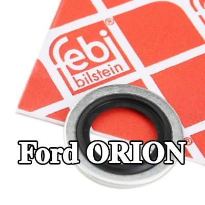 FEBI BILSTEIN حشية سدادة حوض الزيت من المطاط الصناعي, Inner Diameter: 13mm — Ford Orion