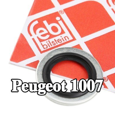 FEBI BILSTEIN حشية سدادة حوض الزيت من المطاط الصناعي, Inner Diameter: 13mm — Peugeot 1007