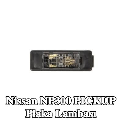 BLIC Plaka lambası Arka, ampul ile — Nissan Np300 Pickup