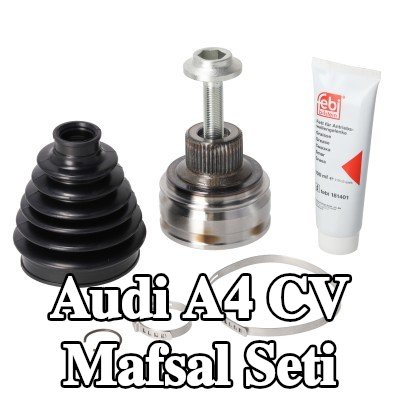 FEBI BILSTEIN Ön aks sol CV mafsal kiti, Ön Aks Sağ, Tekerlek Tarafı, somunlu, gres ile — 2016 Audi A4