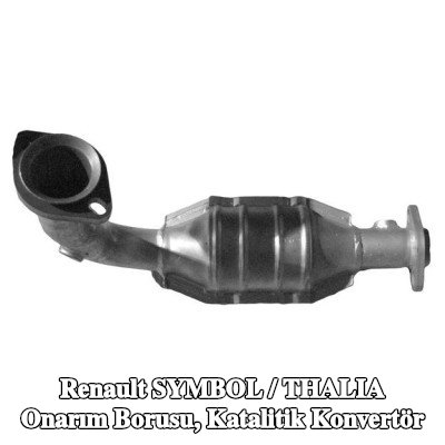 IZAWIT Onarım Borusu, katalitik konvertör — Renault Symbol / Thalia